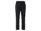 Pantalon noir uni, vue arrière.