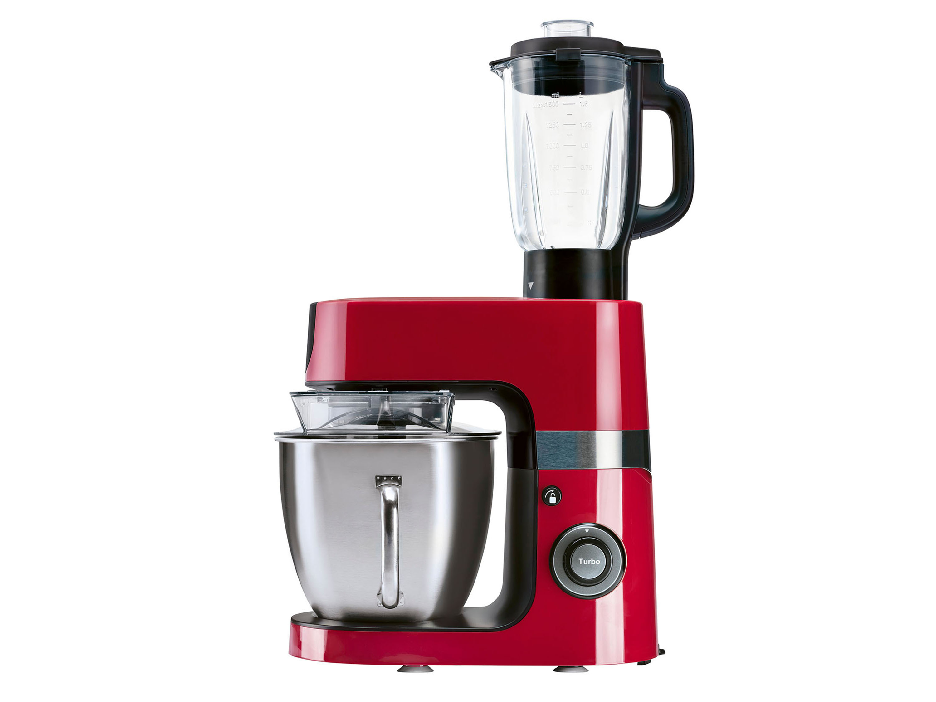 SILVERCREST® KITCHEN TOOLS Robot de cuisine SKMP 1300 D3, 1300 W, 6,3 L
