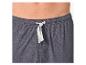 Pantalon de pyjama gris avec cordon de serrage blanc