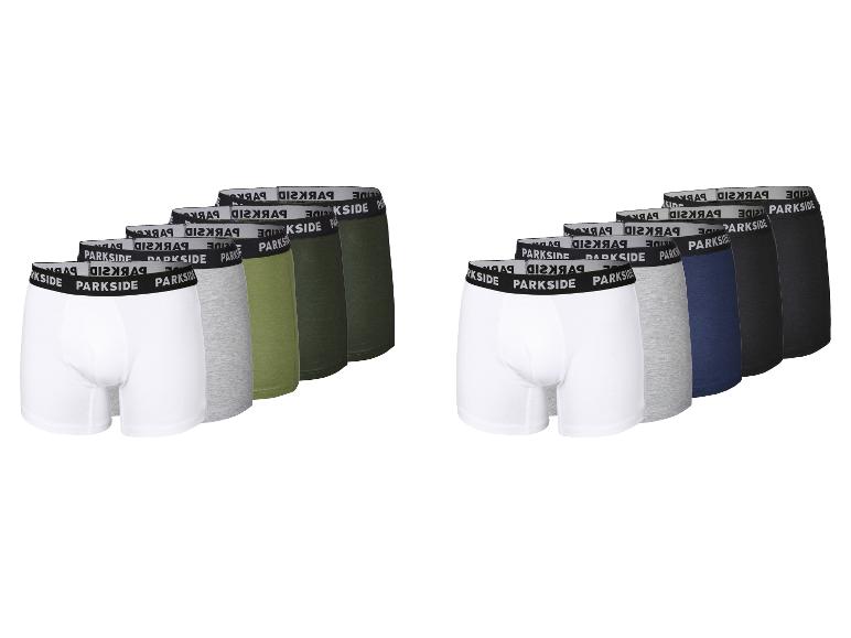 Boxers pour hommes Parkside en différentes couleurs, 2 paquets de 5