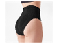 Culotte gainante noire taille haute.