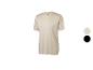 T-shirt Crivit beige pour homme à manches courtes et col rond