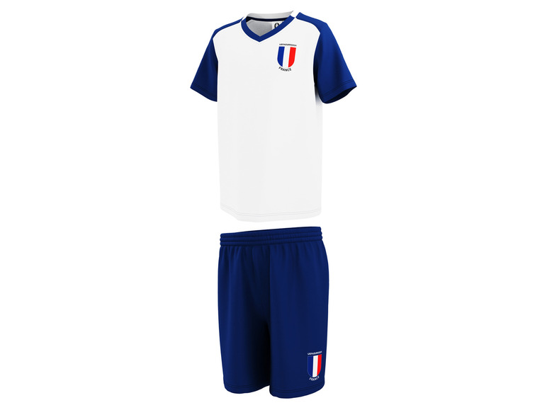 Aller en mode plein écran : Ensemble de football UEFA EURO 2024 France garçon - Image 2