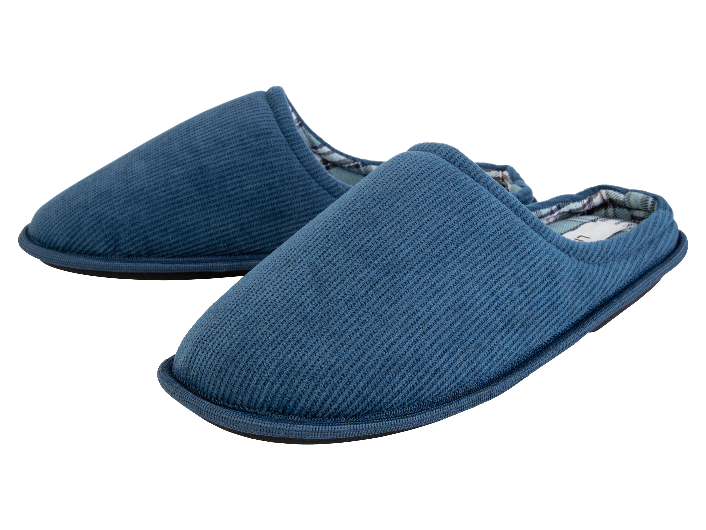 LIVERGY® Pantoufles homme (bleu foncé, 40/41)