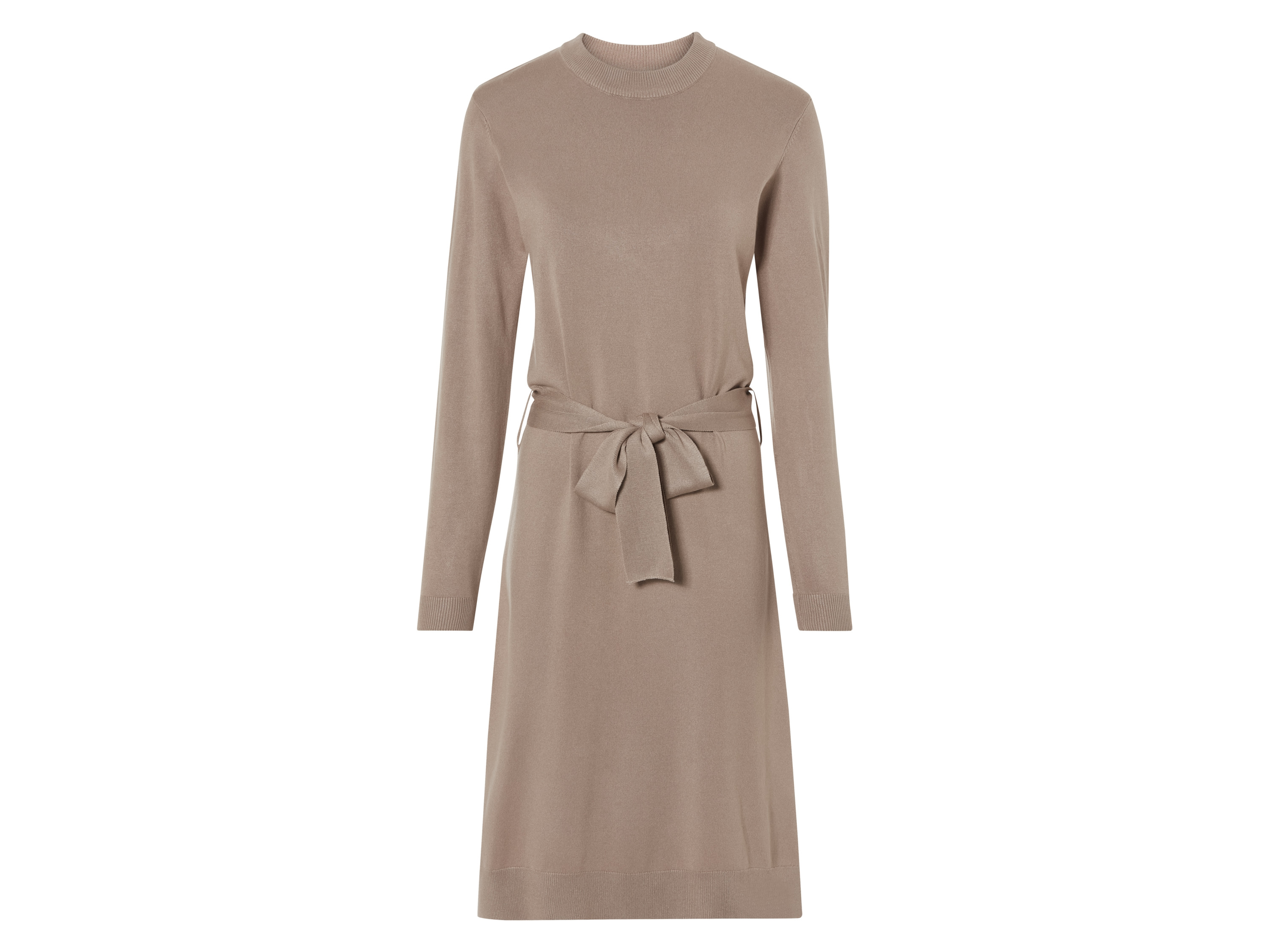 esmara® Robe pull en maille femme (beige, S(34/36))