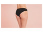 Culottes femme sans couture noires.