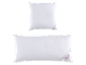 Oreillers Sannwald : carré et rectangulaire.