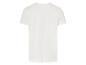 T-shirt blanc uni, vue arrière.