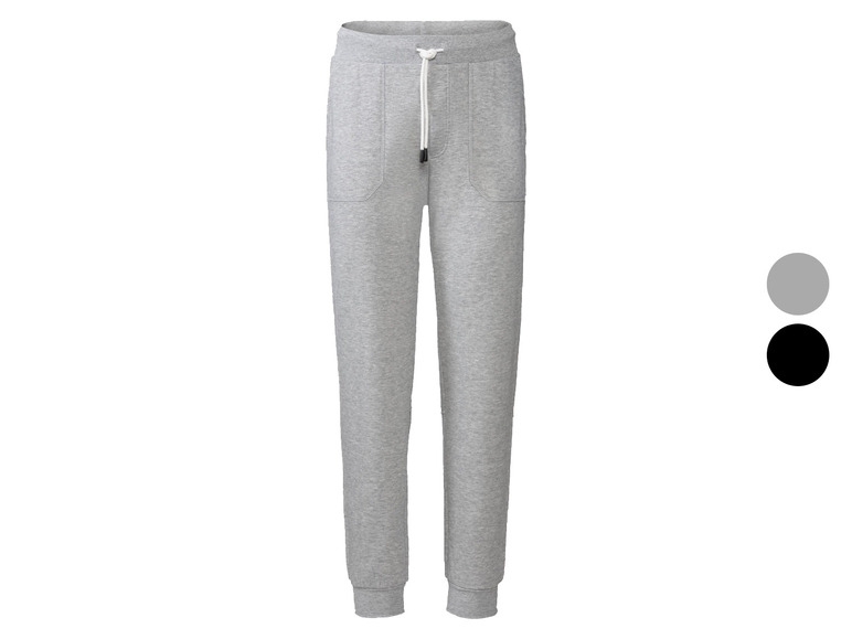 Pantalon de survêtement gris avec des poches.