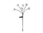 Lampe solaire de jardin en forme de fleur