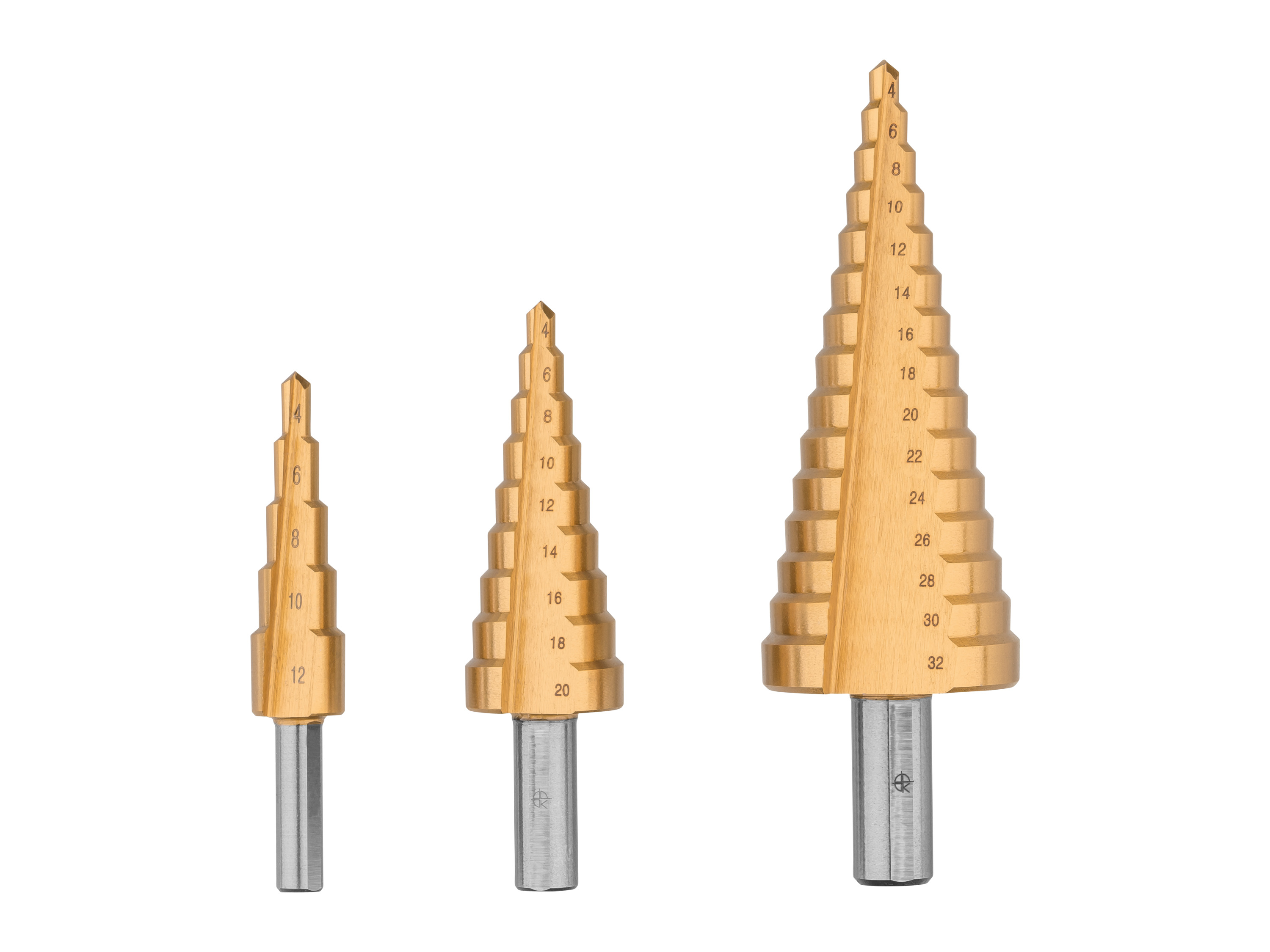 PARKSIDE® Jeu de forets spéciaux PSB 6 A1 (3 fraises étagées HSS)