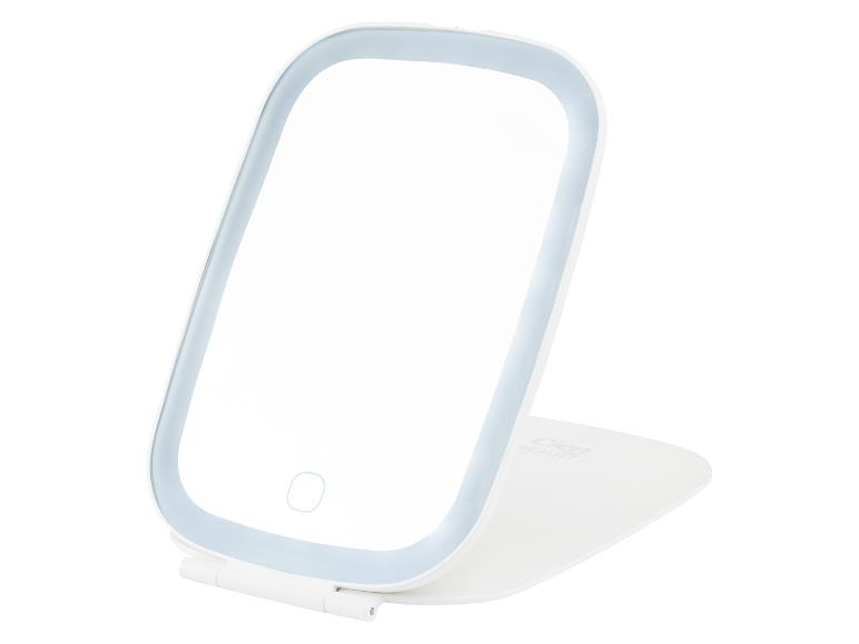 Miroir de maquillage Cien Beauty avec éclairage LED et base pliable