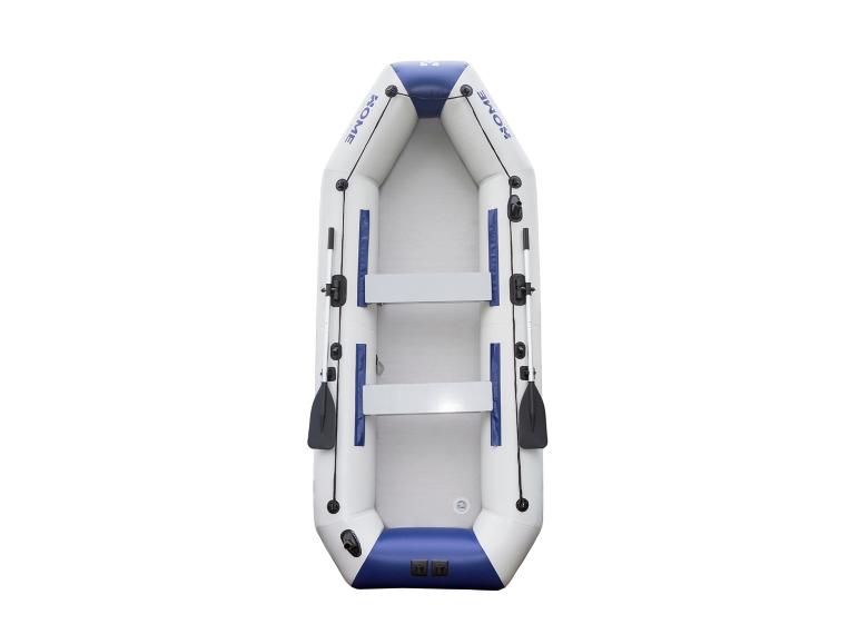 Bateau gonflable HOME DELUXE Pike Eco avec rames, vue de dessus