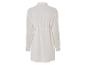 Chemise blanche à manches longues avec boutons et ceinture