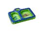 Piscine gonflable Paw Patrol à deux bassins pour enfants.