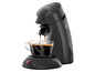 Machine à café Philips Senseo avec deux tasses de café