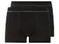 Deux boxers noirs.