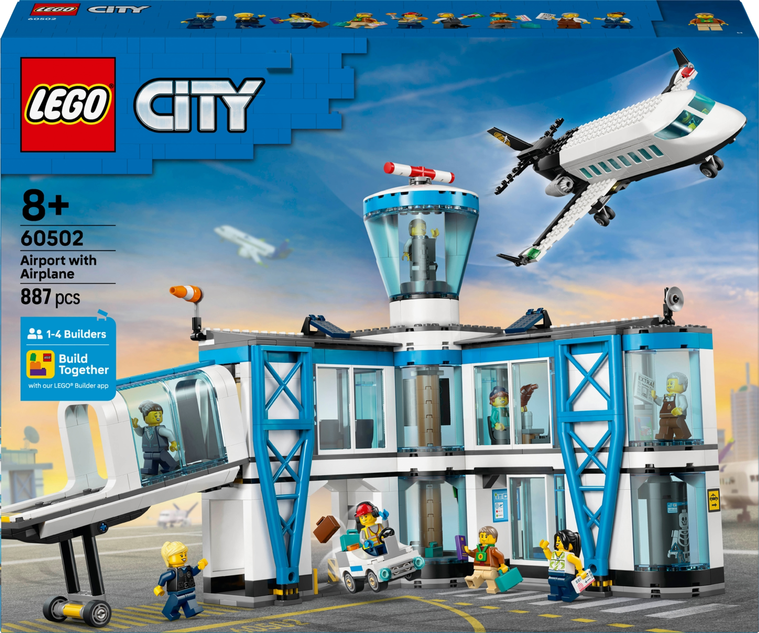 LEGO® CITY 60502 L'aéroport et l'avion