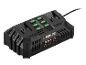 Chargeur de batteries Parksides 2x4.5A pour deux batteries.