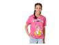 T-shirt rose Pokémon avec Pikachu et Jigglypuff.
