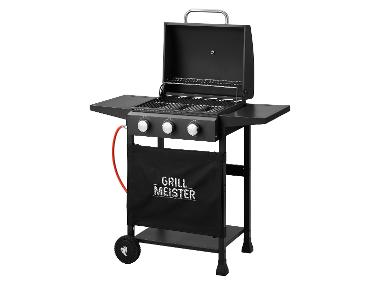 Barbecue à gaz 3 brûleurs, 48 x 39 cm, 9 kW