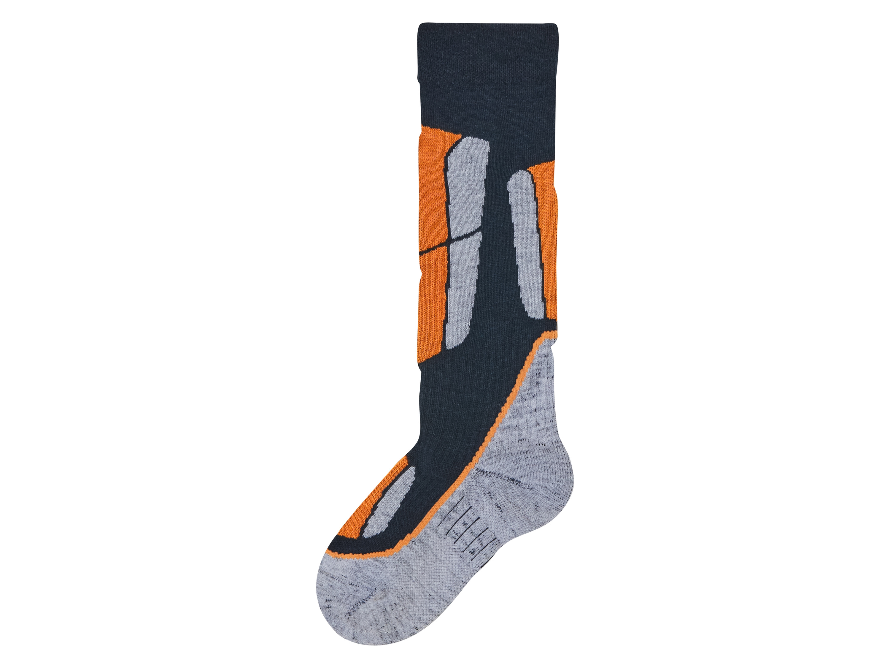 pepperts!® Chaussettes thermiques enfant (39-42, marine/gris/orange)