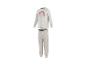 Pyjama enfant à manches longues avec imprimé arc-en-ciel, pantalon à pois