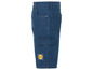 Un short cargo en denim bleu de Lidl.