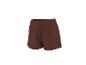 Shorts marron pour femme avec cordon de serrage