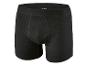 Boxers noirs en coton.