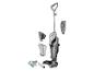 Aspirateur et lave-sol sans fil avec réservoirs d'eau et brosse rouleau démontés.