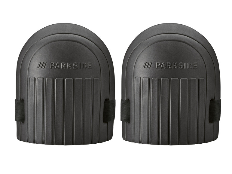 Deux genouillères noires de Parkside.