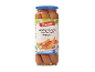 Bocal de saucisses de type Bockwurst fumées de porc.
