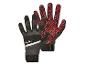 Gants de travail Parkside noirs et rouges