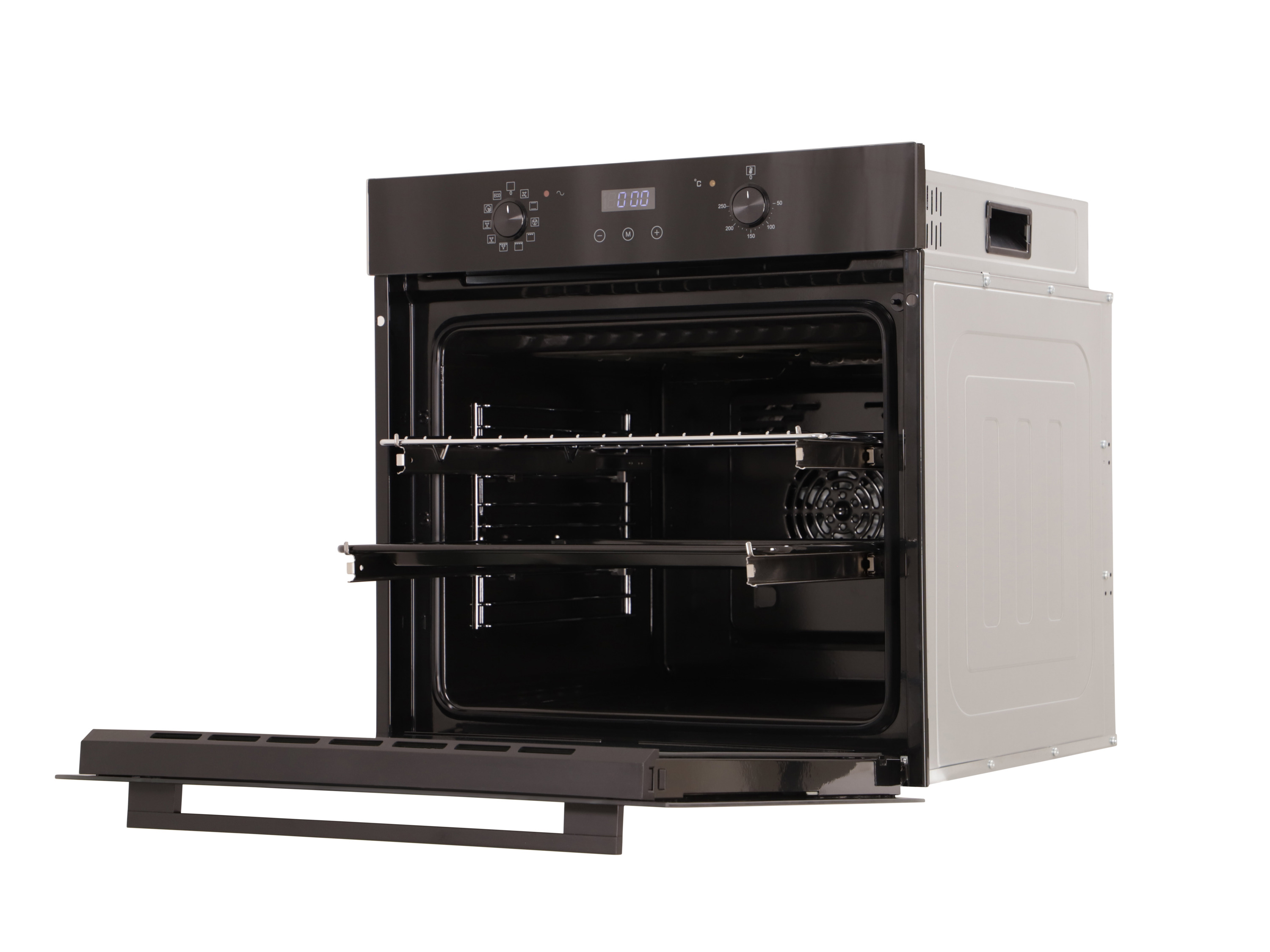 RESPEKTA Four encastrable indépendant en acier inoxydable 10 modes de chauffage inox 59 5 x 59 4 x 52 1 cm - vue 2
