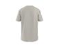 T-shirt homme gris clair à manches courtes, vue de dos.