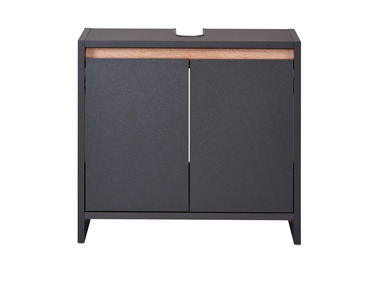 LIVARNO home Meuble sous-vasque Oslo, 60 x 55 x 28 cm, anthracite