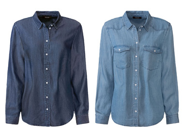 esmara® Chemise en denim femme