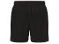 Short de sport noir avec une poche zippée.