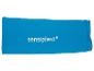 Bandeau élastique bleu avec l'inscription «sensiplast»