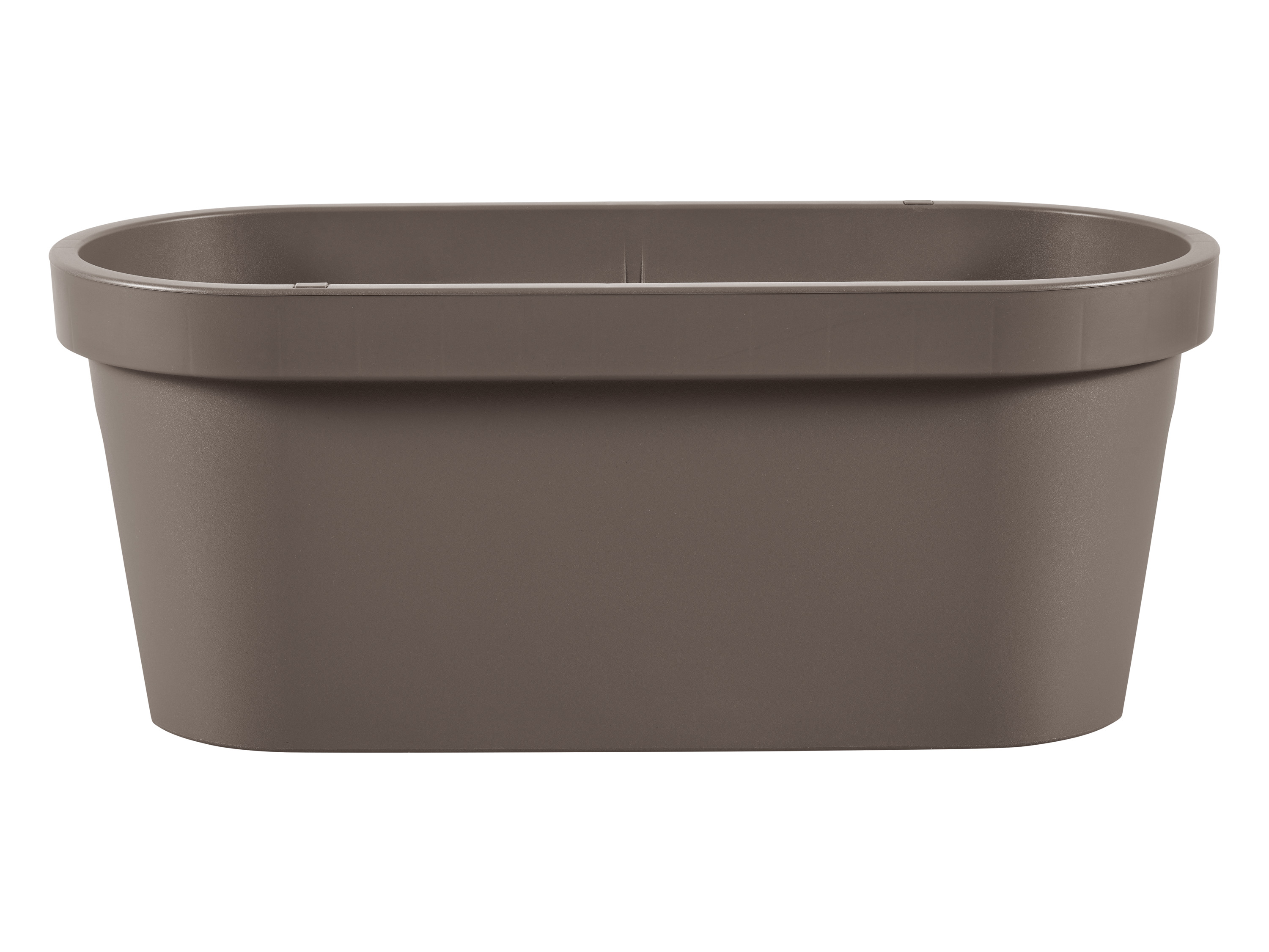 Pot de fleurs pour balustrade (gris)