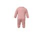 Pyjama bébé rose avec motif ours en peluche, vue de dos