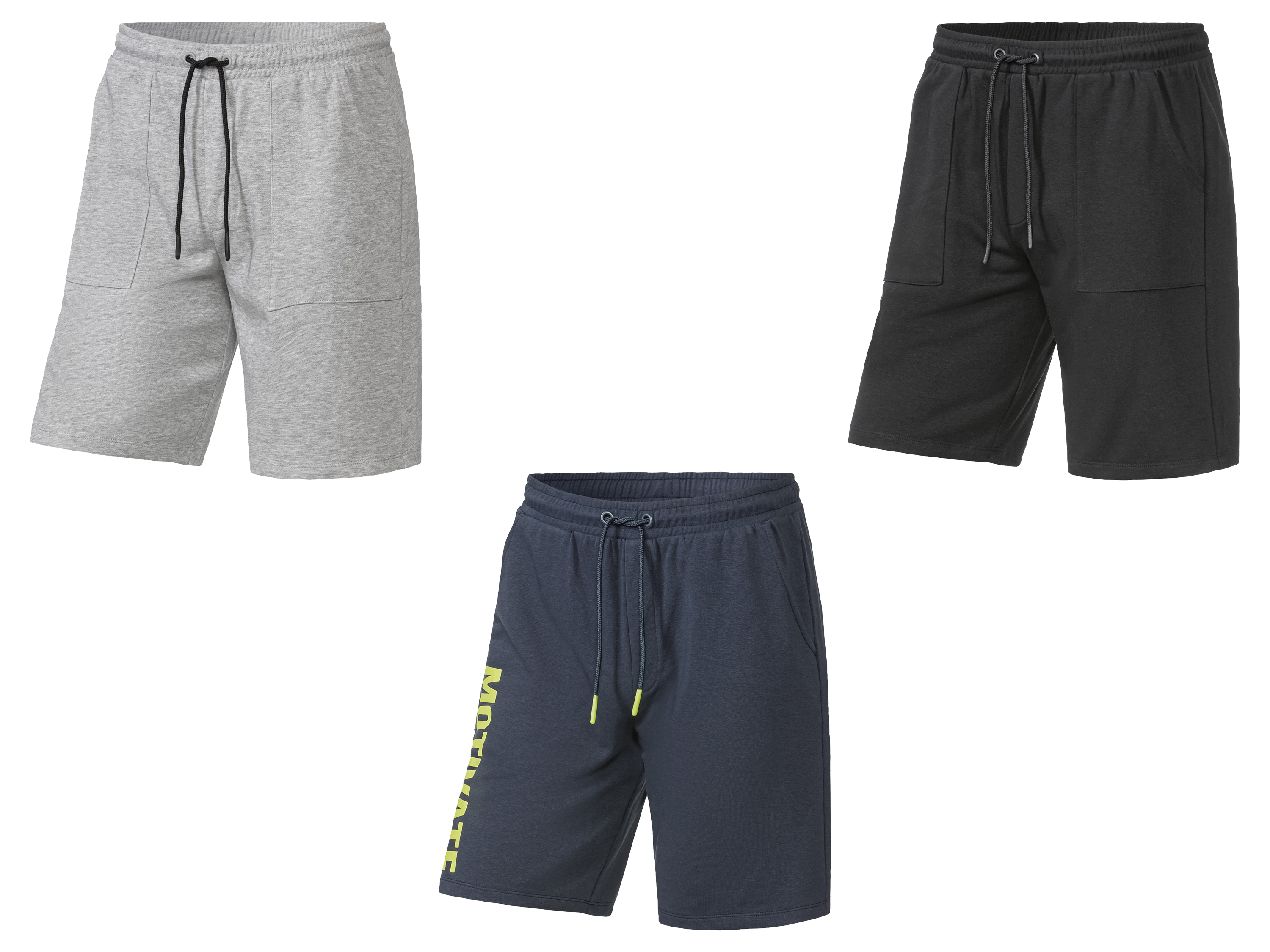 CRIVIT Short molletonné homme