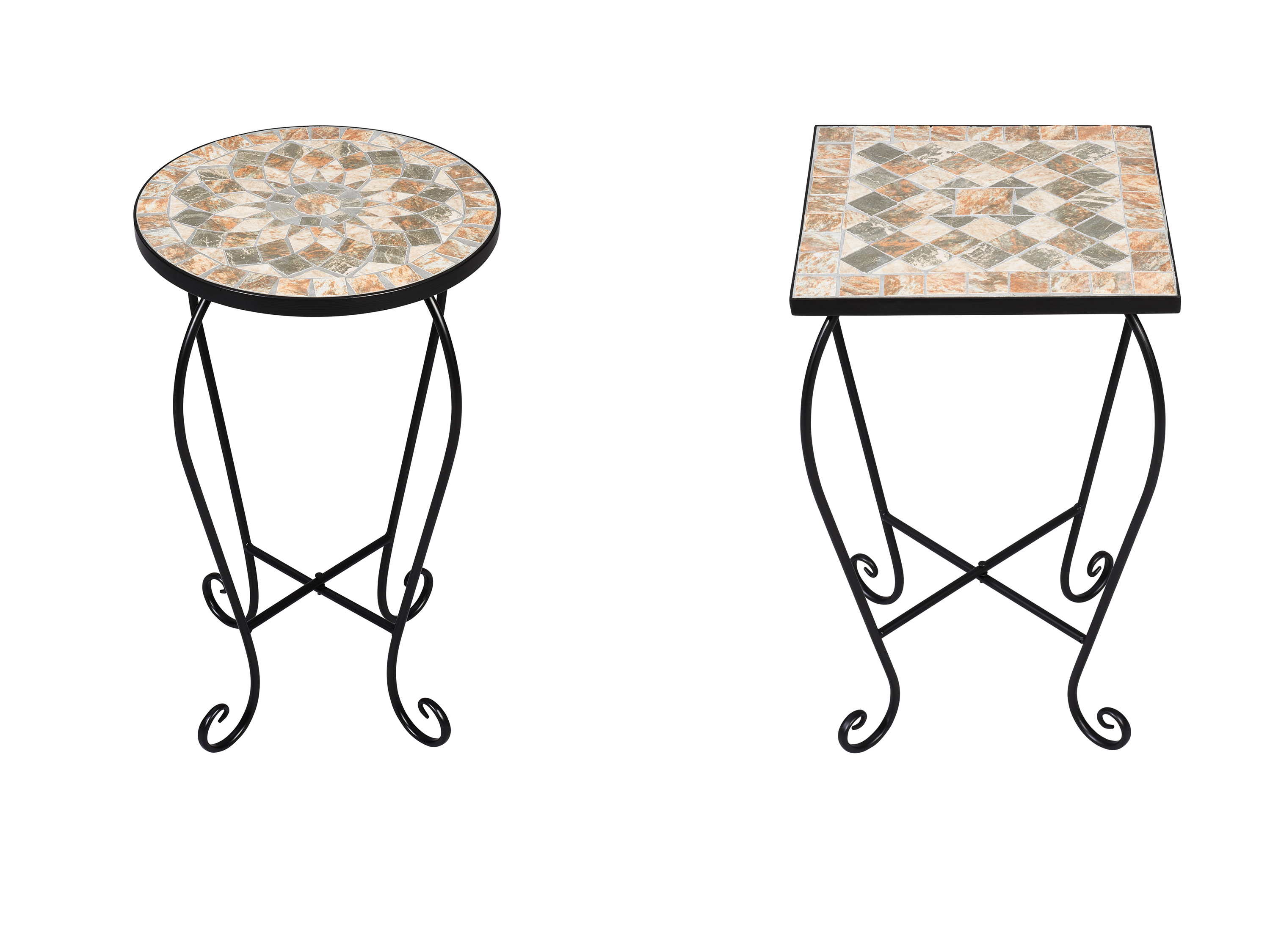 LIVARNO home Table d’appoint en mosaïque