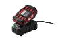 Un chargeur de batterie Parkside X20VTeam avec une batterie.