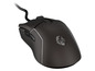 Souris sans fil noire avec logo Gorilla.