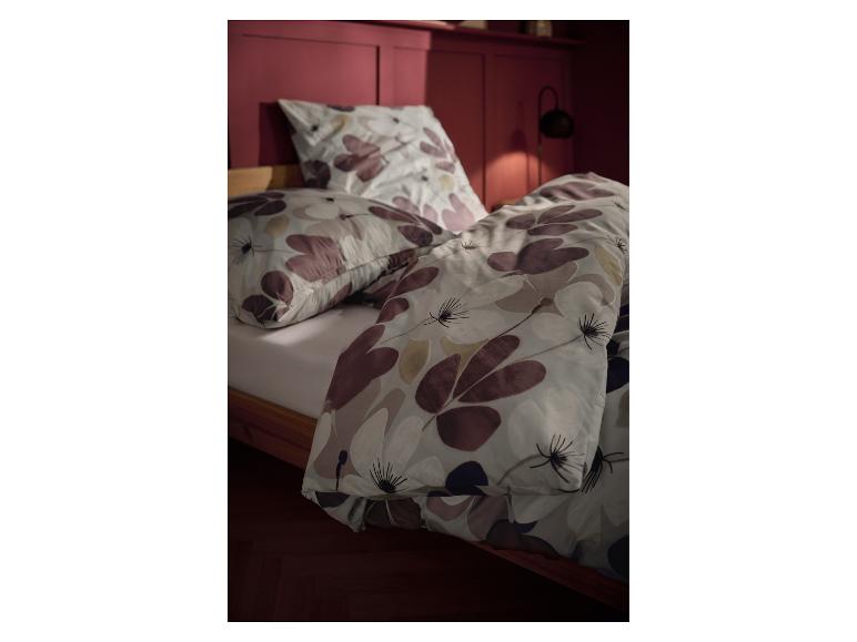 Parure de lit en satin microfibre, 240 x 220 cm