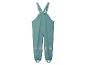 Salopette imperméable pour enfant avec bretelles réglables.