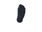 Chaussette de sport noire sur fond blanc
