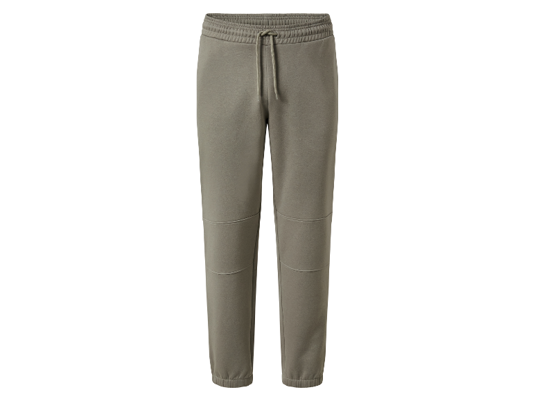 Pantalon de jogging gris pour homme avec cordon de serrage.
